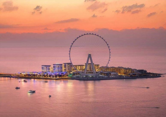 افتتاح "عين دبي" أعلى وأكبر عجلة ألعاب في العالم