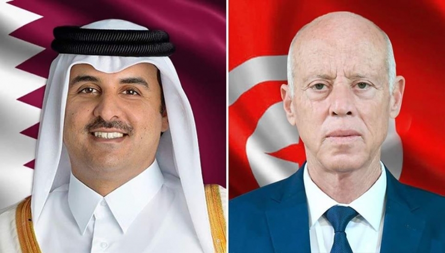 الشيخ تميم بن حمد آل ثاني أمير دولة قطرفي زيارة رسمية إلى تونس يومي 24 و25 فيفري 2020