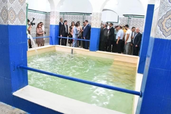 وزير الصحة ووالية نابل يشرفان على تدشين وإعادة فتح المحطة الإستشفائية حمام بنت الجديدي للعموم